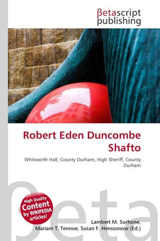 Robert Eden Duncombe Shafto