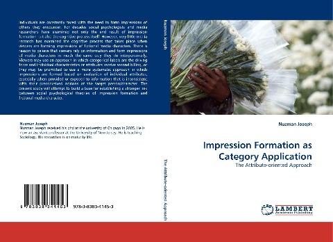 Impression Formation as Category Application
