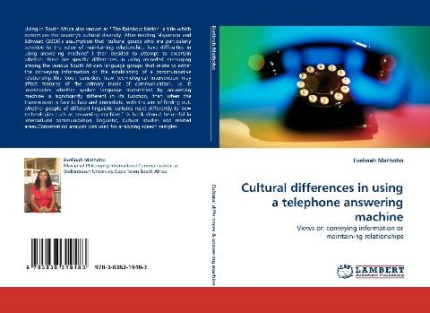 Cultural differences in using a telephone answering machine