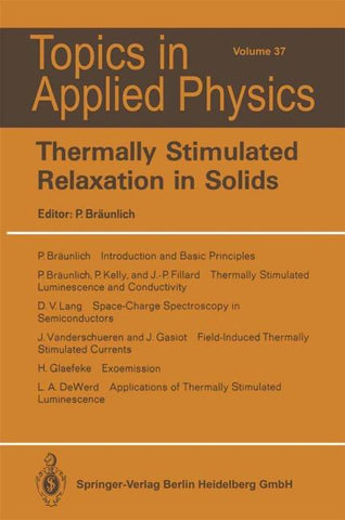Thermally Stimulated Relaxation in Solids