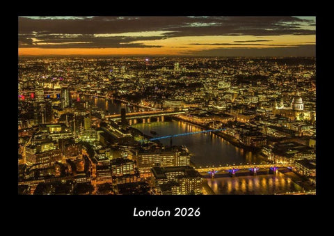 London 2026 Fotokalender DIN A3