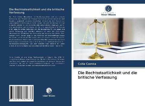 Die Rechtsstaatlichkeit und die britische Verfassung