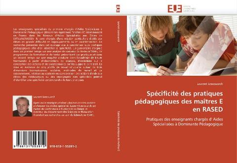 Spécificité des pratiques pédagogiques des maîtres E en RASED