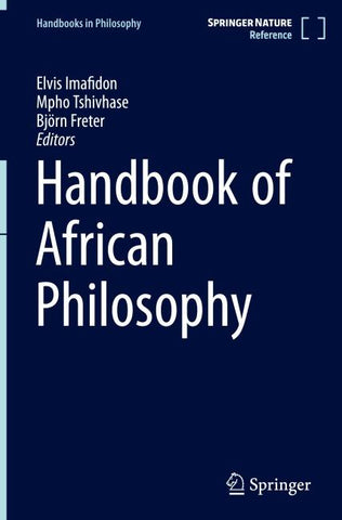 Handbook of African Philosophy