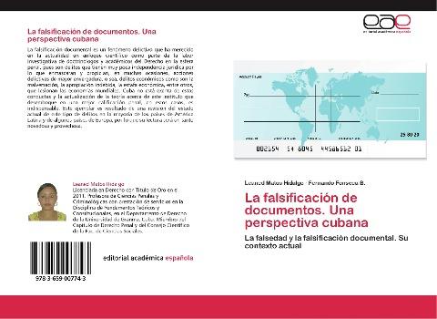 La falsificación de documentos. Una perspectiva cubana