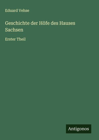 Geschichte der Höfe des Hauses Sachsen