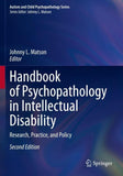 Handbook of Psychopathology in Intellectual Disability