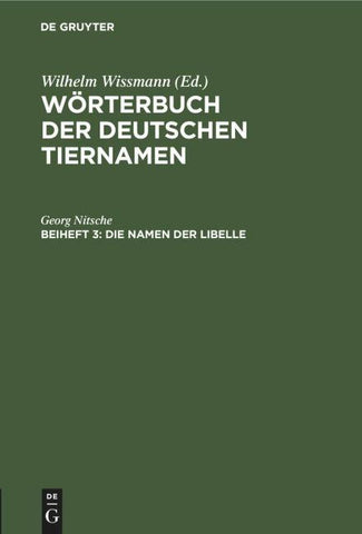 Die Namen der Libelle