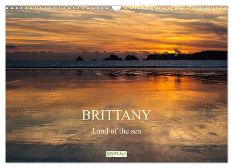 Brittany - Land of the sea - UK-Version (Wall Calendar 2026 DIN A3 landscape), CALVENDO 12 Month Wall Calendar