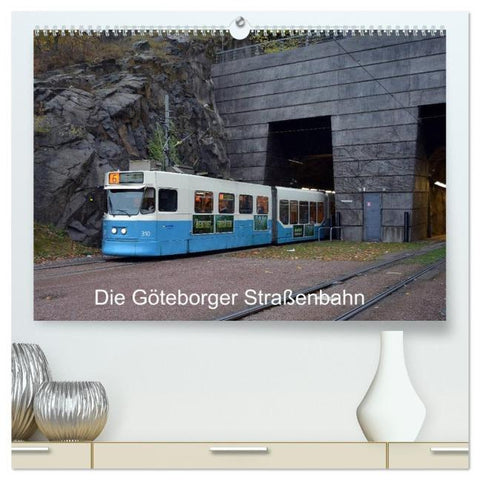 Die Göteborger Straßenbahn (hochwertiger Premium Wandkalender 2026 DIN A2 quer), Kunstdruck in Hochglanz