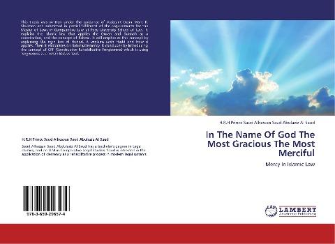 In The Name Of God The Most Gracious The Most Merciful