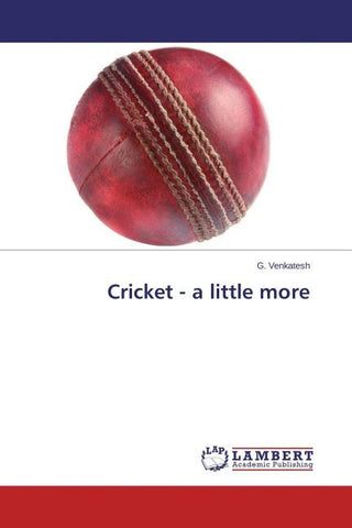 Cricket - a little more