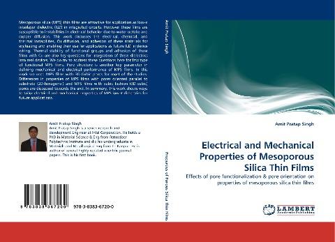 Electrical and Mechanical Properties of Mesoporous Silica Thin Films