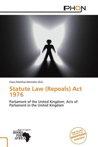 Statute Law (Repeals) Act 1976