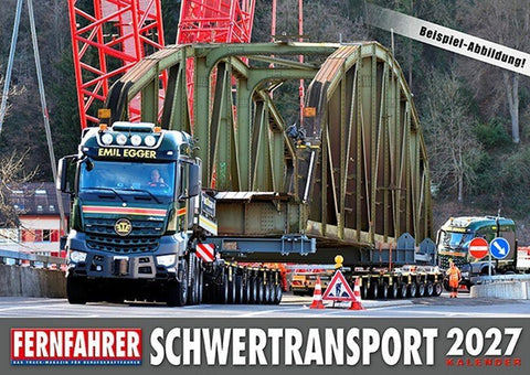 Schwertransporter Kalender 2027