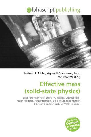 Effective mass (solid-state physics)