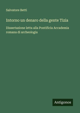Intorno un denaro della gente Tizia