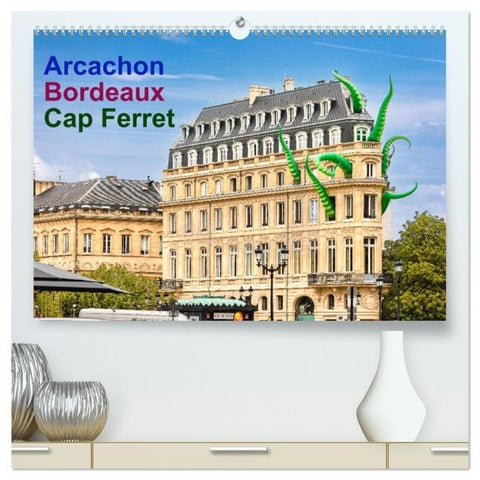 Arcachon Bordeaux Cap Ferret (hochwertiger Premium Wandkalender 2026 DIN A2 quer), Kunstdruck in Hochglanz