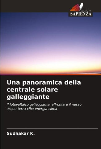 Una panoramica della centrale solare galleggiante