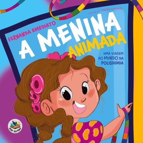 A menina animada