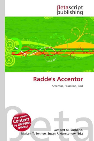 Radde's Accentor