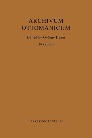 Archivum Ottomanicum 18 (2000)