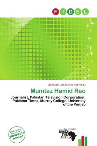 Mumtaz Hamid Rao