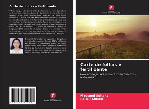 Corte de folhas e fertilizante