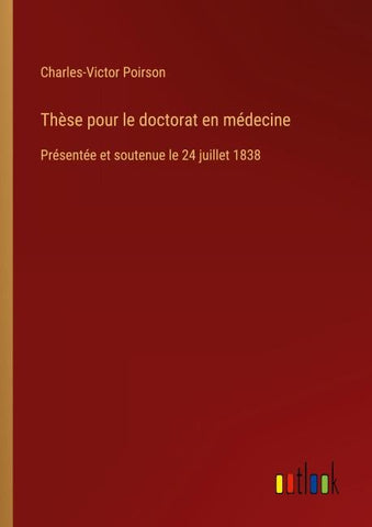 Thèse pour le doctorat en médecine