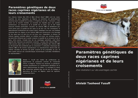 Paramètres génétiques de deux races caprines nigérianes et de leurs croisements
