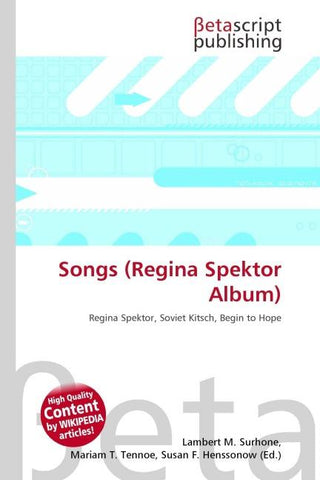 Songs (Regina Spektor Album)