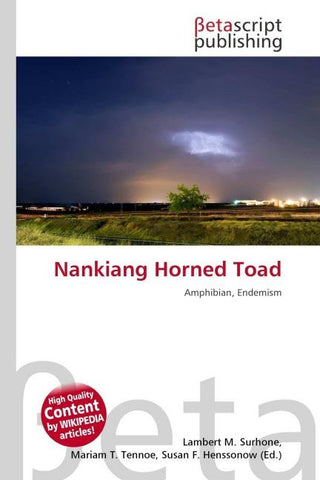 Nankiang Horned Toad