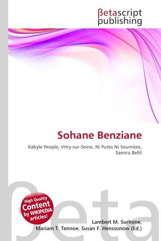 Sohane Benziane