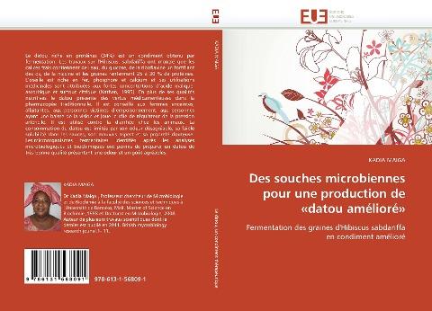 Des souches microbiennes pour une  production de 'datou amélioré'