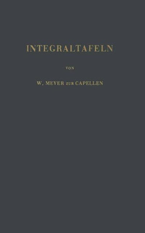 Integraltafeln