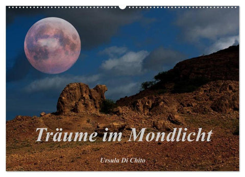 Träume im Mondlicht (Wandkalender 2026 DIN A2 quer), CALVENDO Monatskalender