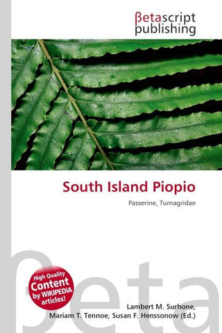 South Island Piopio