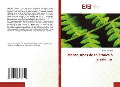 Mécanismes de tolérance à la salinité