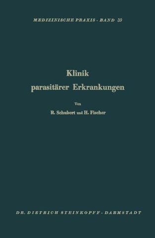 Klinik Parasitärer Erkrankungen