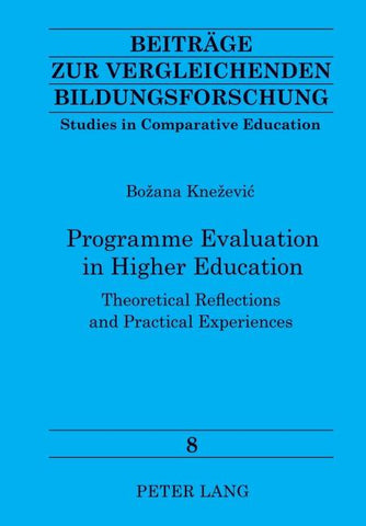 Programme Evaluation in Higher Education