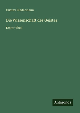 Die Wissenschaft des Geistes