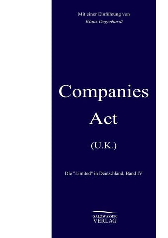 Companies Act U.K.