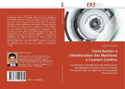 Contribution à l''Amélioration des Machines à Courant Continu