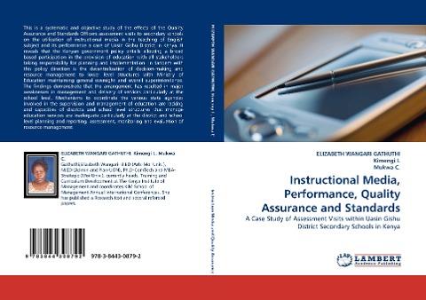 Instructional Media, Performance, Quality Assurance and Standards