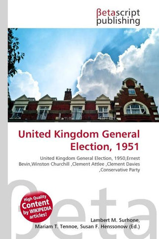 United Kingdom General Election, 1951