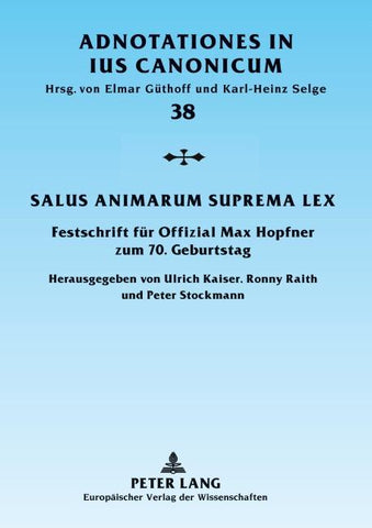 Salus animarum suprema lex