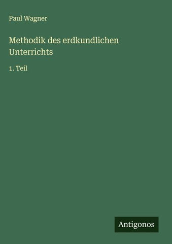 Methodik des erdkundlichen Unterrichts