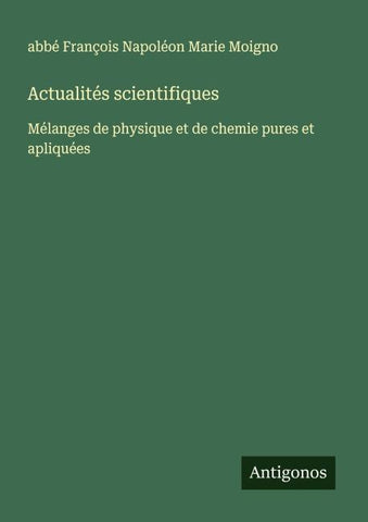Actualités scientifiques