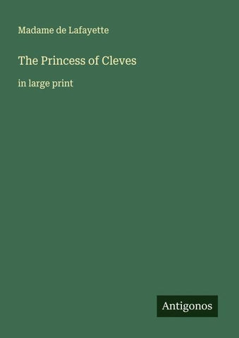 The Princess of Cleves