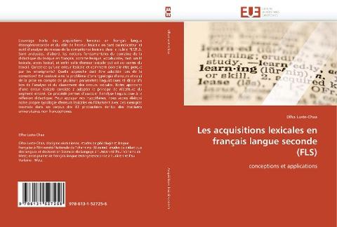 Les acquisitions lexicales en français langue seconde (FLS)
